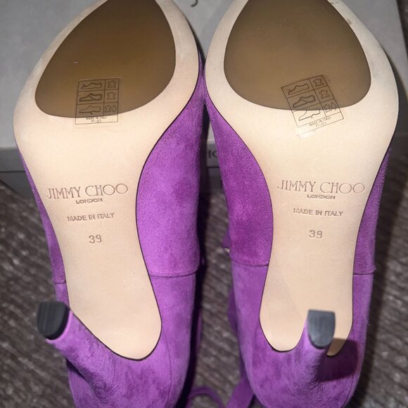 NIB - Jimmy Choo Marina Bootie with Straps in Boho Pink (Size EU 39/ US 9) - Picture 9 of 9